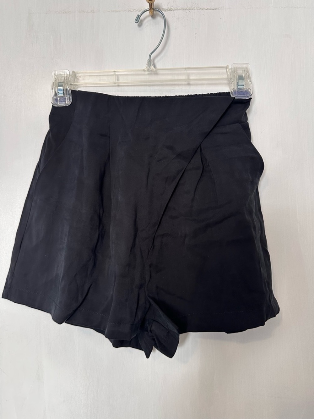 Young Girls / Junior’s Super Down Black Wrap Shorts, Size XS, NWT